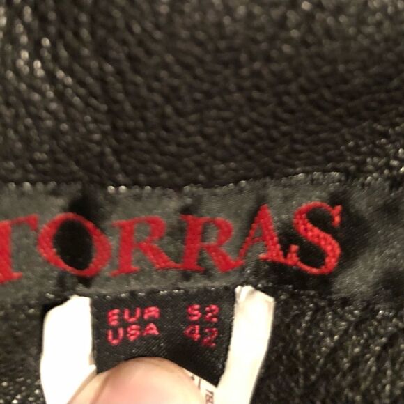 Torras jacket - bomber style - Corduroy W/ leather accents leather accent- lined - Picture 9 of 10